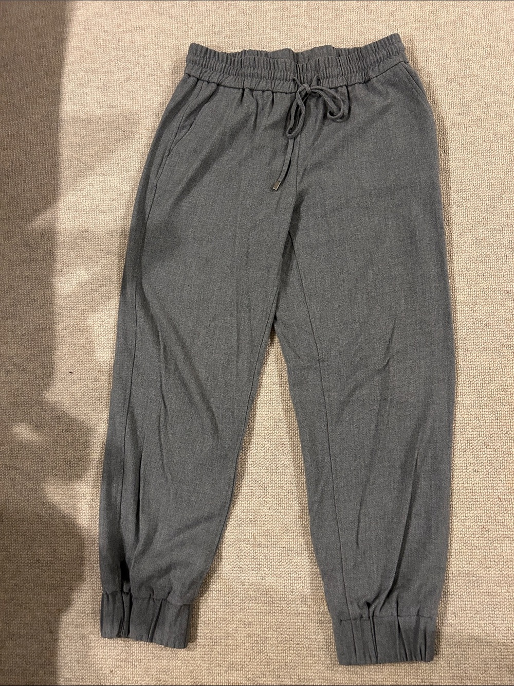Zara Woman’s Charcoal Drawstring Joggers